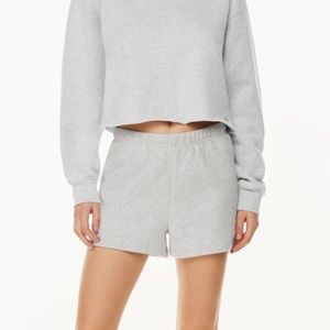 TNA cozy fleece shorts